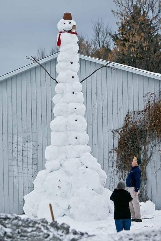 39 idées de bonhommes de neige à faire soi-même 23