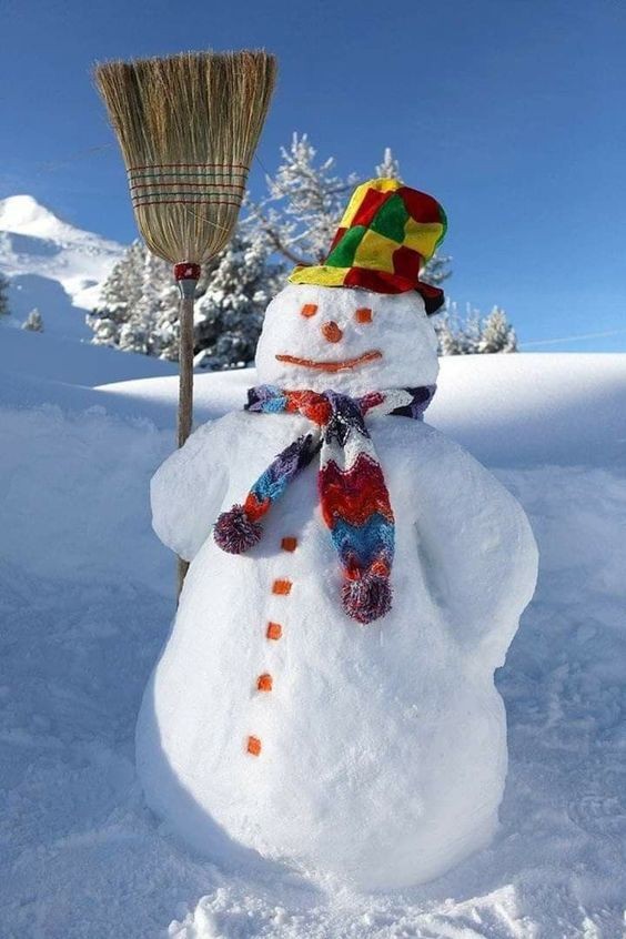 39 idées de bonhommes de neige à faire soi-même 29