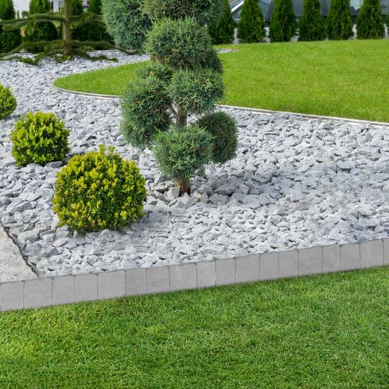 60 top idées de bordures de jardin en pierre 4