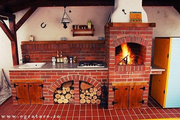 39 idées de terrasses rustiques avec du barbecue 9