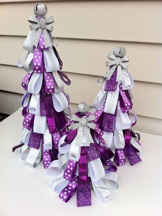 19 Décorations de Noël dans les tons violets 6 19 Décorations de Noël dans les tons violets 6