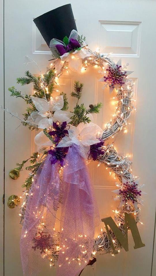 19 Décorations de Noël dans les tons violets 19
