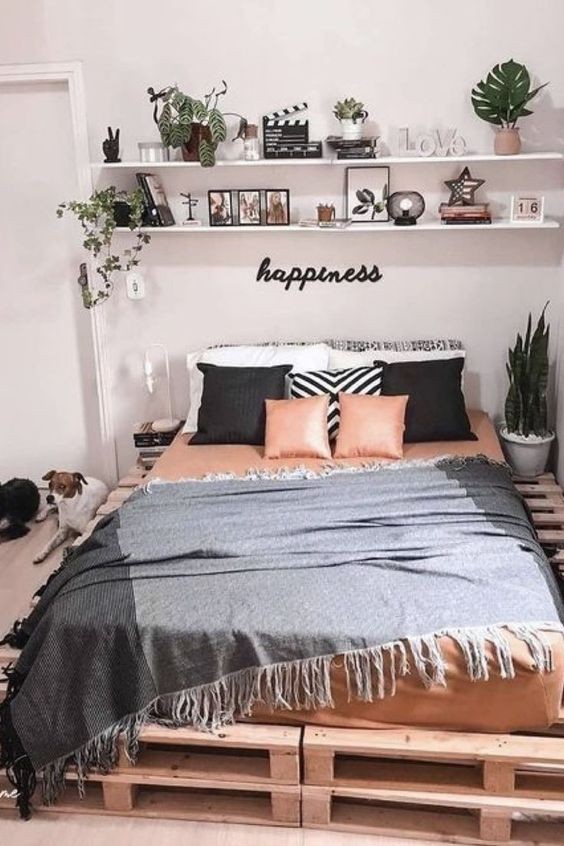 12 super idées de lits en palettes 2 12 super idées de lits en palettes 2