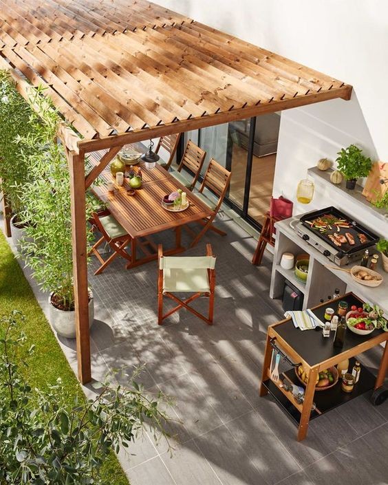 22 Pergolas où l'on rêve de s'évader pour avoir de l'ombre sur sa terrasse 14 22 Pergolas où l'on rêve de s'évader pour avoir de l'ombre sur sa terrasse 14