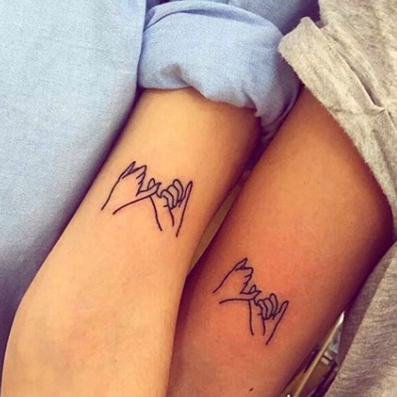 33 petits tatouages meilleures amies pour célébrer ce lien spécial 4