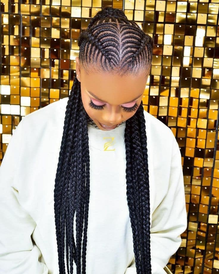 80 Idées de Tresses Africaines Qui Rendent Une Femme Irrésistible ! 12 80 Idées de Tresses Africaines Qui Rendent Une Femme Irrésistible ! 12