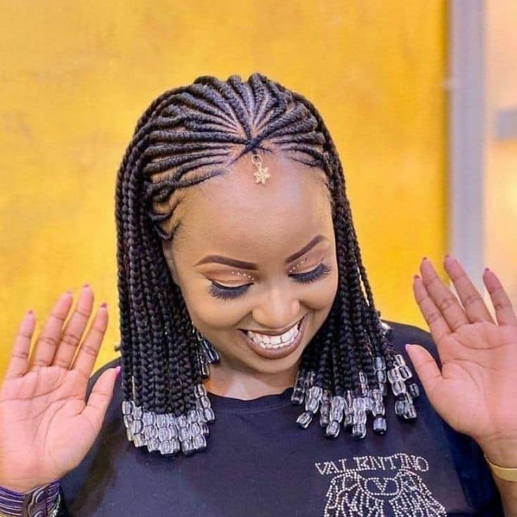 80 Idées de Tresses Africaines Qui Rendent Une Femme Irrésistible ! 24 80 Idées de Tresses Africaines Qui Rendent Une Femme Irrésistible ! 24