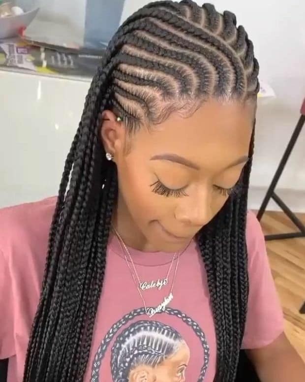 80 Idées de Tresses Africaines Qui Rendent Une Femme Irrésistible ! 31 80 Idées de Tresses Africaines Qui Rendent Une Femme Irrésistible ! 31