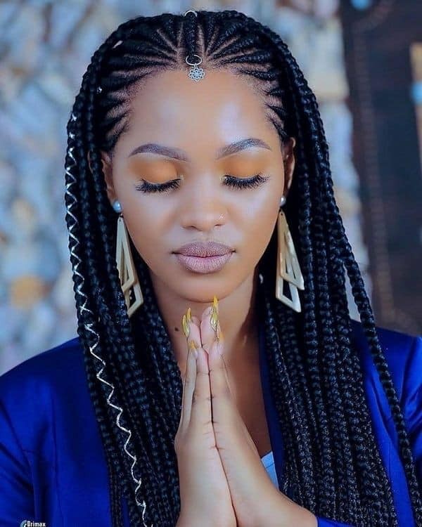 80 Idées de Tresses Africaines Qui Rendent Une Femme Irrésistible ! 58 80 Idées de Tresses Africaines Qui Rendent Une Femme Irrésistible ! 58