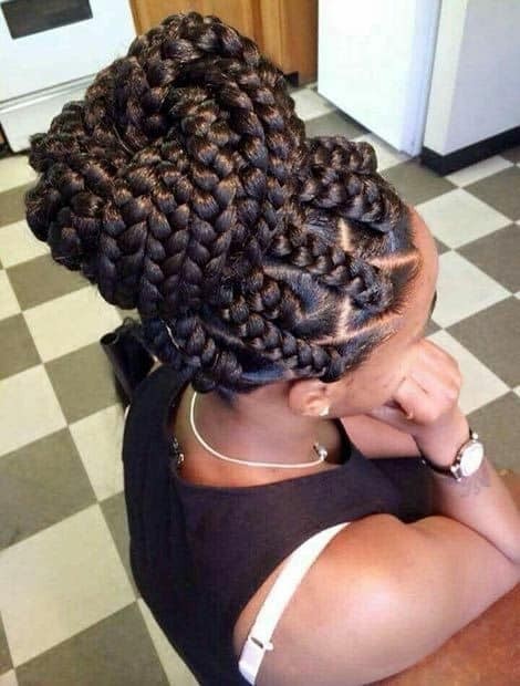 80 Idées de Tresses Africaines Qui Rendent Une Femme Irrésistible ! 68 80 Idées de Tresses Africaines Qui Rendent Une Femme Irrésistible ! 68