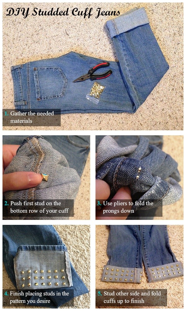 50 idées pour transformer de vieux jeans en jolies tenues 19