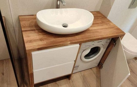 Meuble de Machine à Laver : 31 Idées à Adopter pour Sa Buanderie 25 Meuble de Machine à Laver : 31 Idées à Adopter pour Sa Buanderie 25