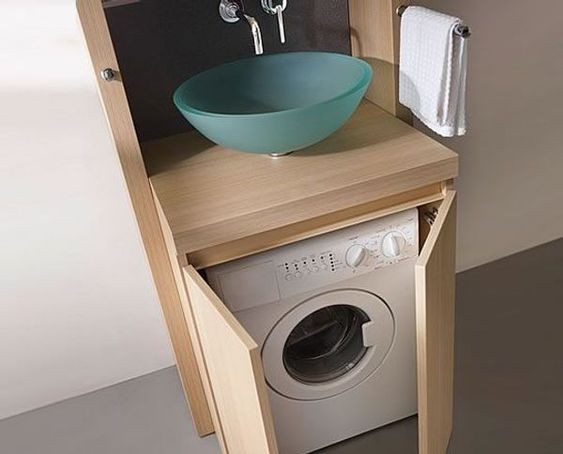 Meuble de Machine à Laver : 31 Idées à Adopter pour Sa Buanderie 28 Meuble de Machine à Laver : 31 Idées à Adopter pour Sa Buanderie 28