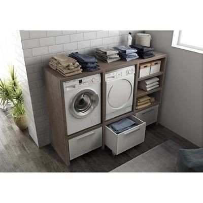 Meuble de Machine à Laver : 31 Idées à Adopter pour Sa Buanderie 29 Meuble de Machine à Laver : 31 Idées à Adopter pour Sa Buanderie 29