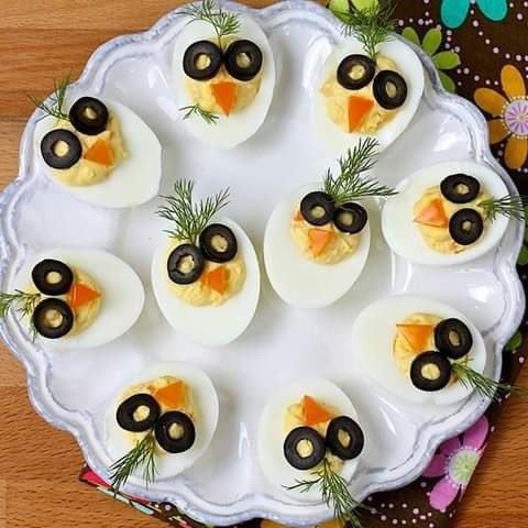 17 idées de présentation des salades d'œufs de façon rigolote 5 17 idées de présentation des salades d'œufs de façon rigolote 5