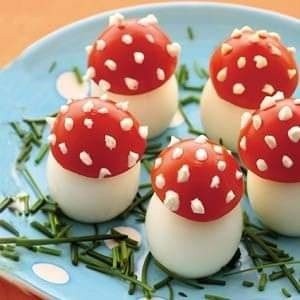 17 idées de présentation des salades d'œufs de façon rigolote 8