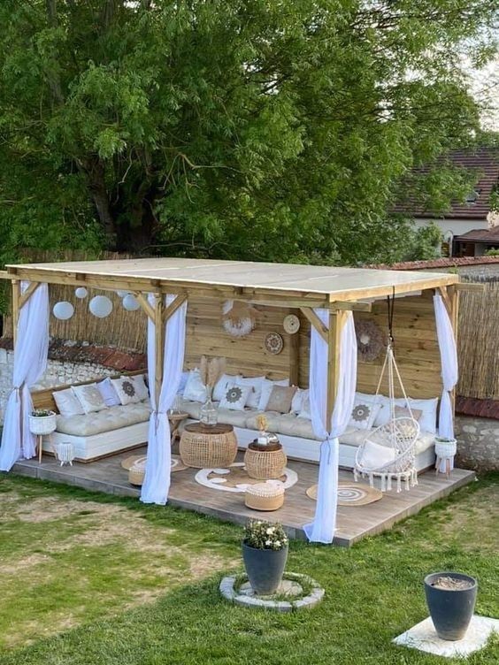 22 Pergolas où l'on rêve de s'évader pour avoir de l'ombre sur sa terrasse 6 22 Pergolas où l'on rêve de s'évader pour avoir de l'ombre sur sa terrasse 6