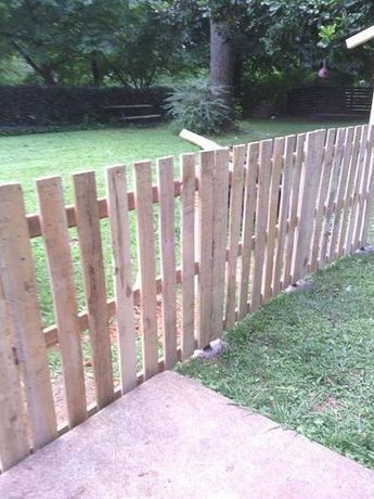 15 façons de faire des clôtures avec des palettes 4