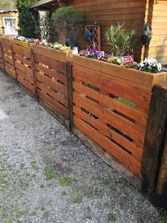 15 façons de faire des clôtures avec des palettes 10