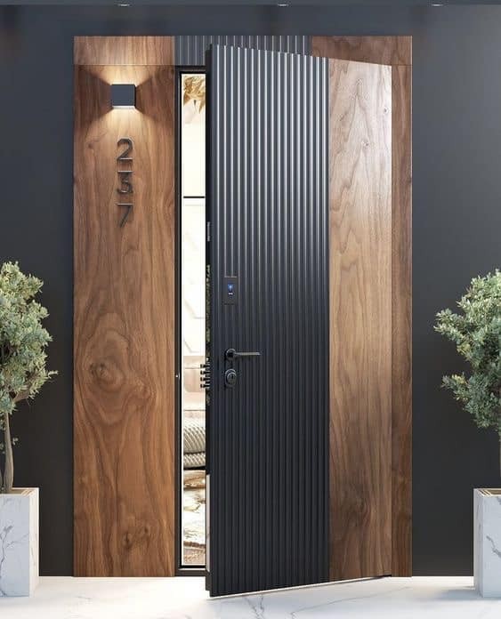 17 façons de concevoir une porte avec beaucoup de style 12