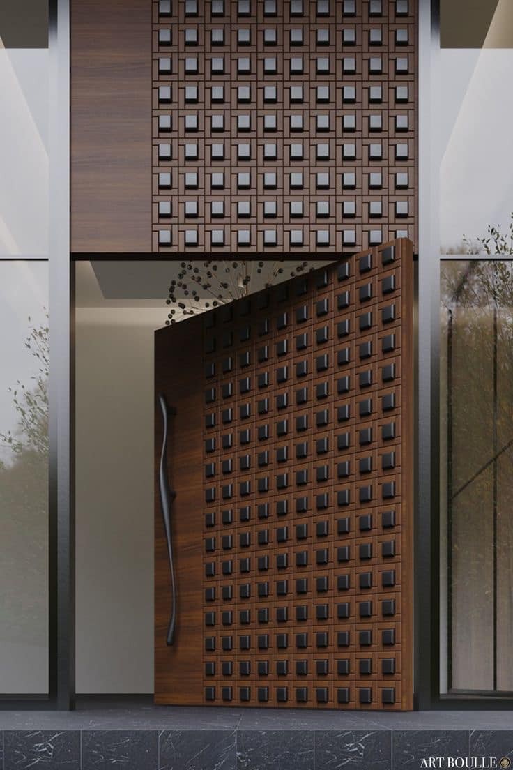 17 façons de concevoir une porte avec beaucoup de style 9 17 façons de concevoir une porte avec beaucoup de style 9