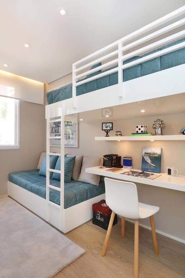 20 idées de lits à double hauteur pour gagner de la place 8 20 idées de lits à double hauteur pour gagner de la place 8