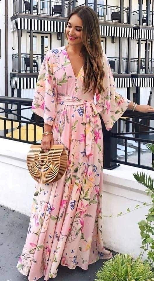 22 top idées de maxi robes fleuries 14