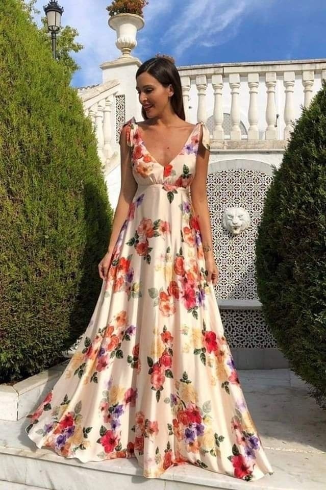 22 top idées de maxi robes fleuries 8 22 top idées de maxi robes fleuries 8