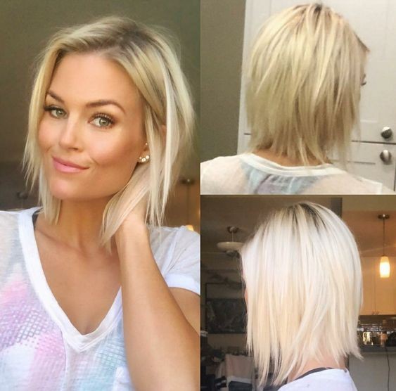 23 coupes de cheveux Bob incontournables pour les blondes aux cheveux fins 22