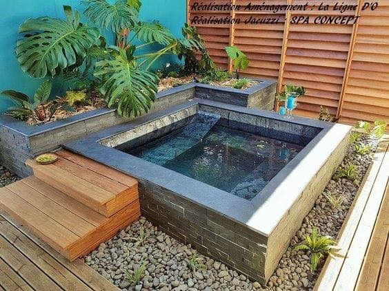 29 idées de petites piscines à construire à la maison 21