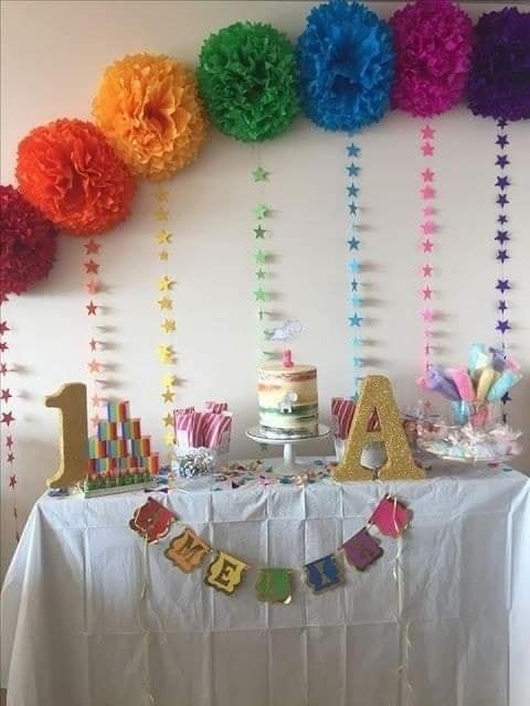 30 décorations d'anniversaire très colorées pour s'inspirer 25