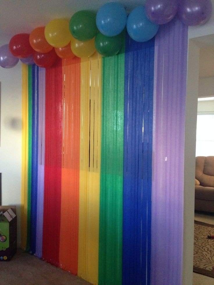 30 décorations d'anniversaire très colorées pour s'inspirer 26