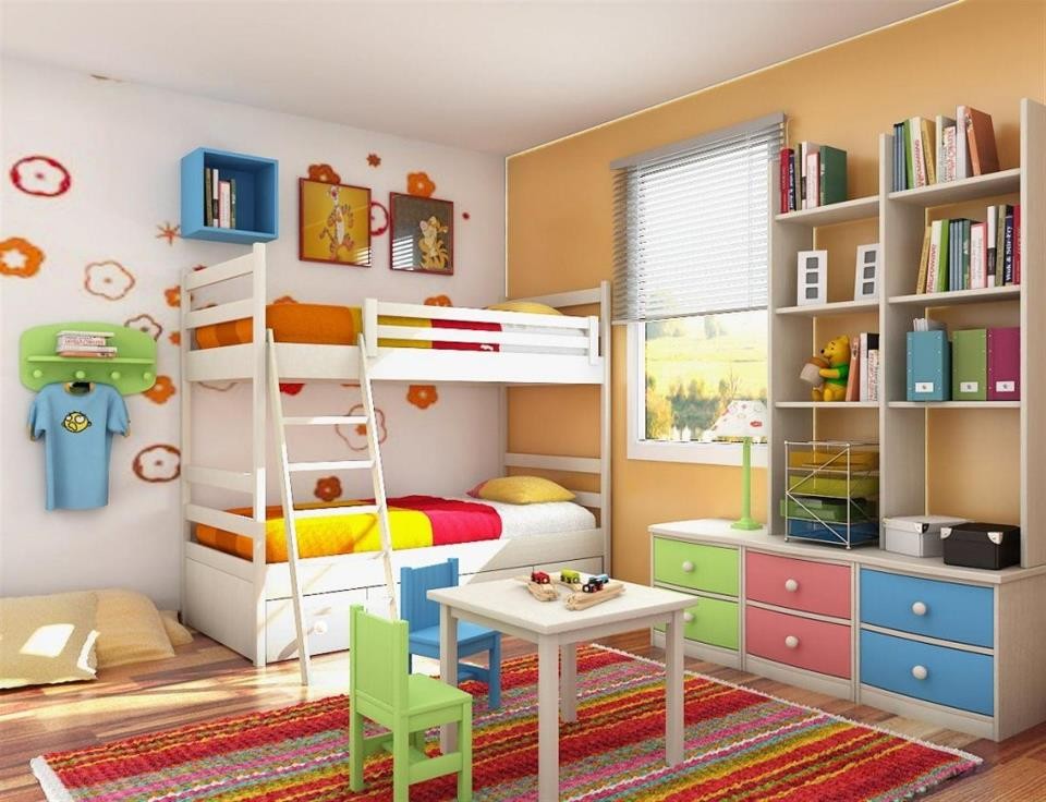 78 top idées de designs de chambres pour enfants 68