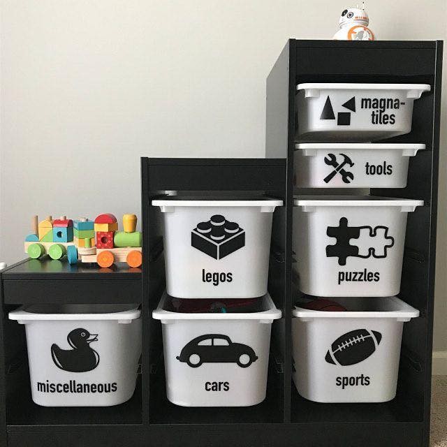 10 Idées pour ranger des jouets dans la salle des enfants 10