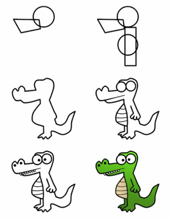 15 animaux faciles à dessiner avec des tutoriels étape par étape 3