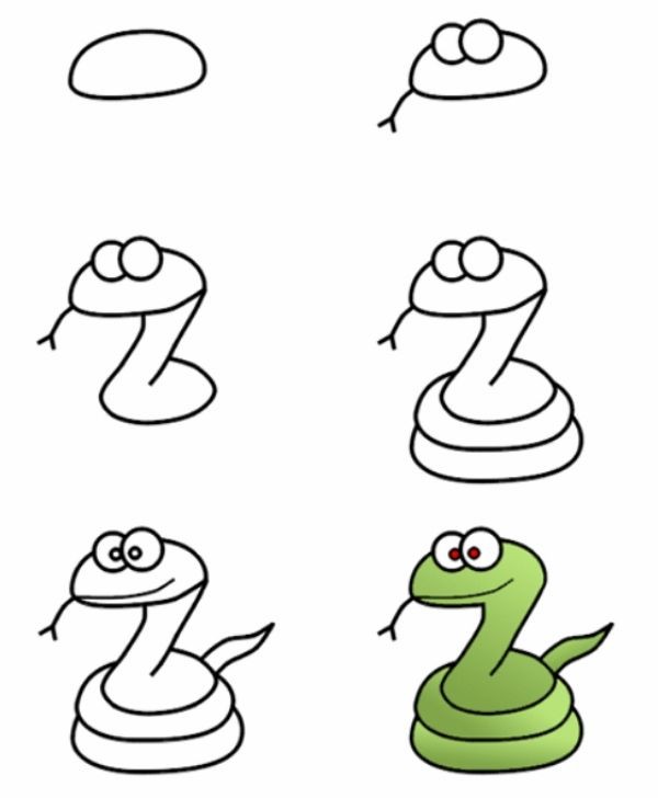 15 animaux faciles à dessiner avec des tutoriels étape par étape 4