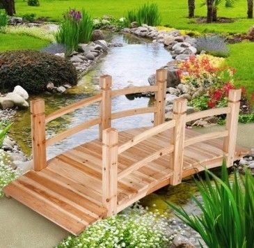 Les 40 plus beaux ponts de jardin pour s'inspirer 11