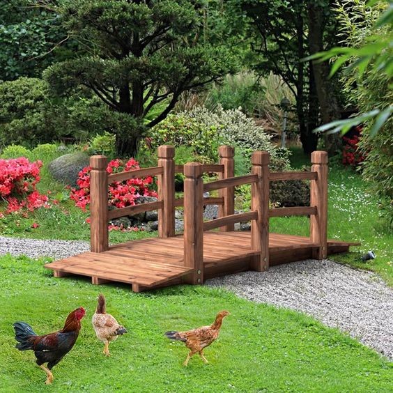 Les 40 plus beaux ponts de jardin pour s'inspirer 22