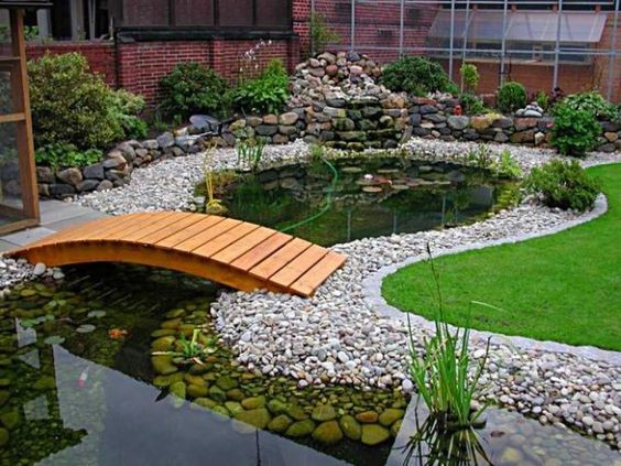 Les 40 plus beaux ponts de jardin pour s'inspirer 24