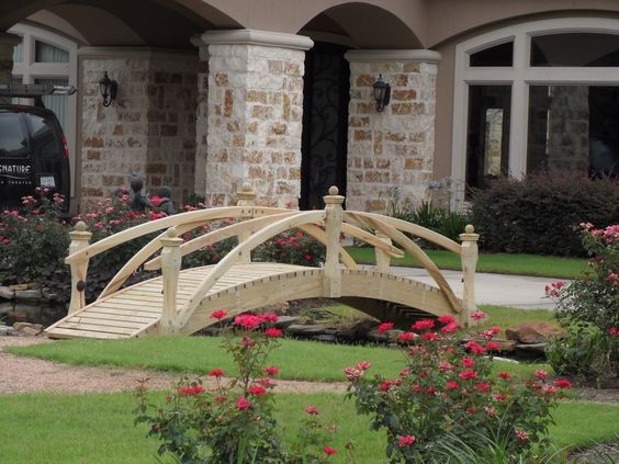 Les 40 plus beaux ponts de jardin pour s'inspirer 27