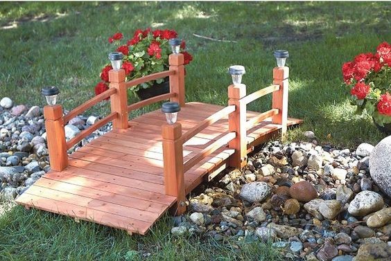 Les 40 plus beaux ponts de jardin pour s'inspirer 33