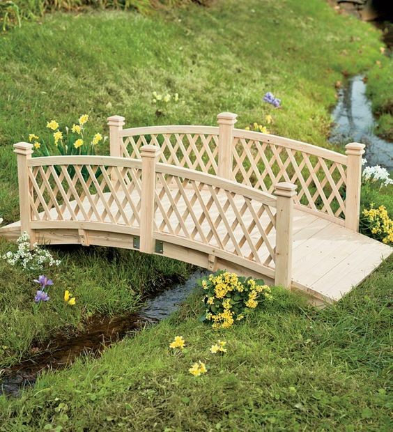 Les 40 plus beaux ponts de jardin pour s'inspirer 9