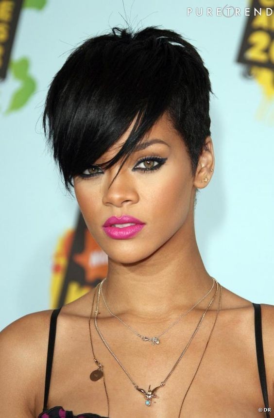 21 Coupes courtes qui rendent une femme noire irrésistible ! 4 21 Coupes courtes qui rendent une femme noire irrésistible ! 4