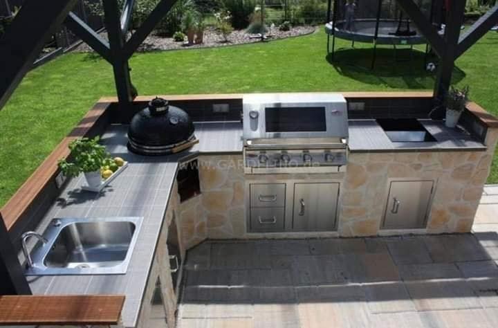 15 Cuisines extérieures inspirantes pour votre jardin 11 15 Cuisines extérieures inspirantes pour votre jardin 11