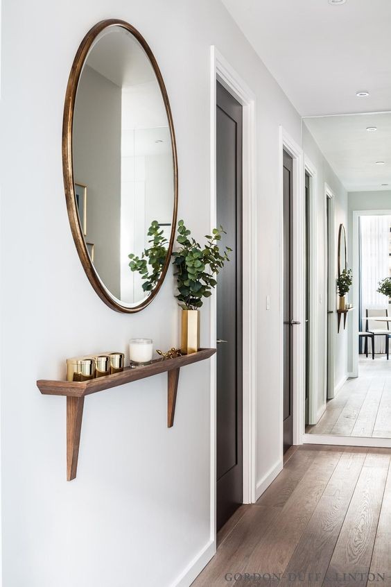 30 idées de décorations d'entrée avec des miroirs 2 30 idées de décorations d'entrée avec des miroirs 2