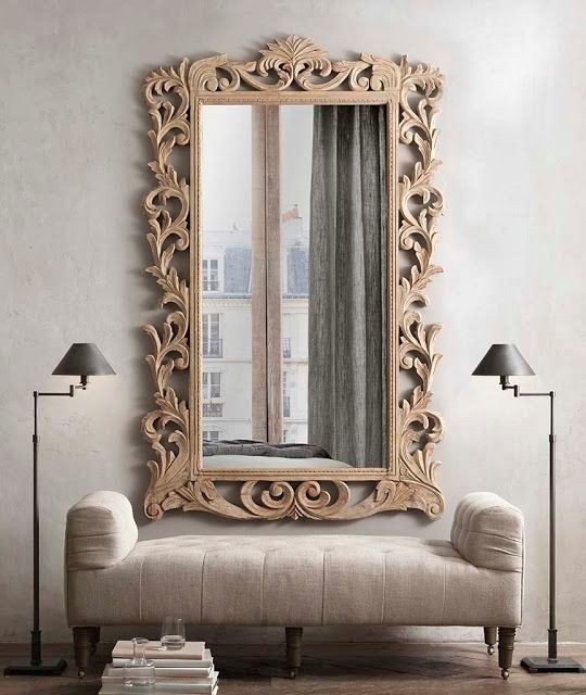 30 idées de décorations d'entrée avec des miroirs 18