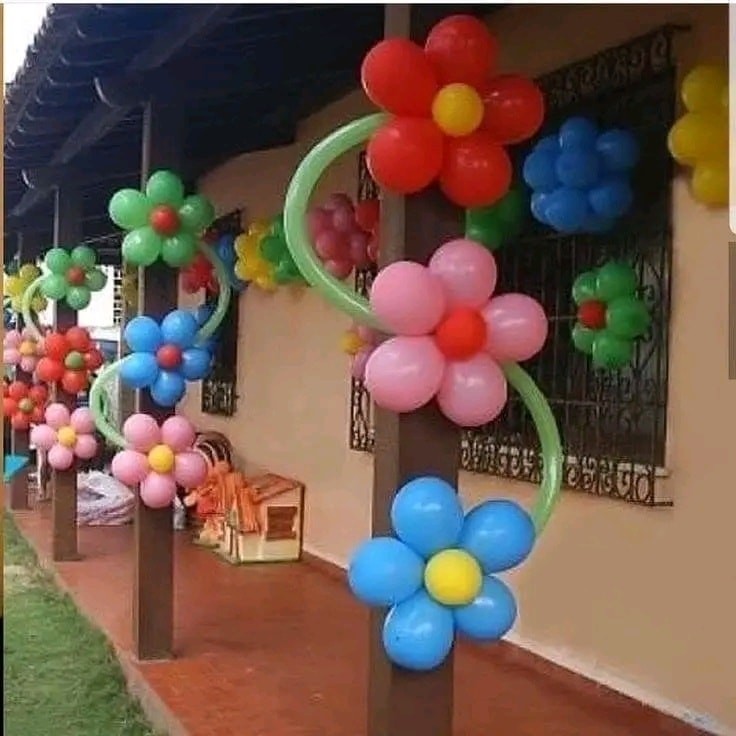7 top idées de décorations avec des ballons 2