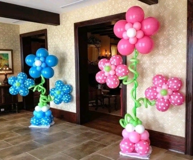 7 top idées de décorations avec des ballons 5