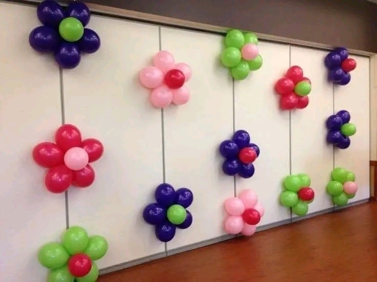 7 top idées de décorations avec des ballons 6