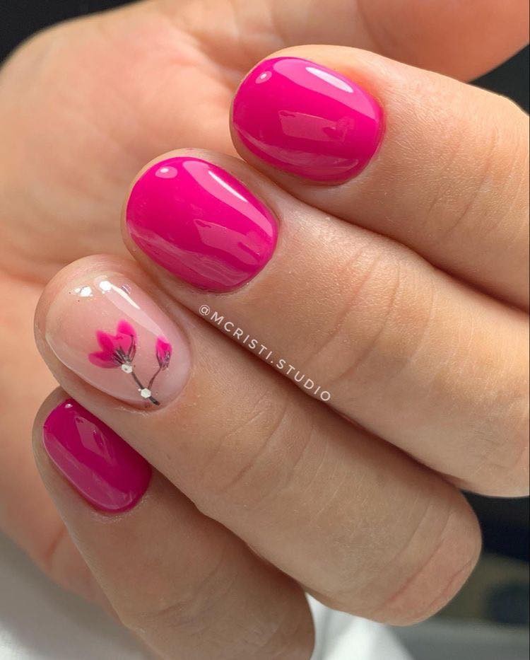 6 Jolies manucures pour celles qui aiment les ongles courts 5 6 Jolies manucures pour celles qui aiment les ongles courts 5